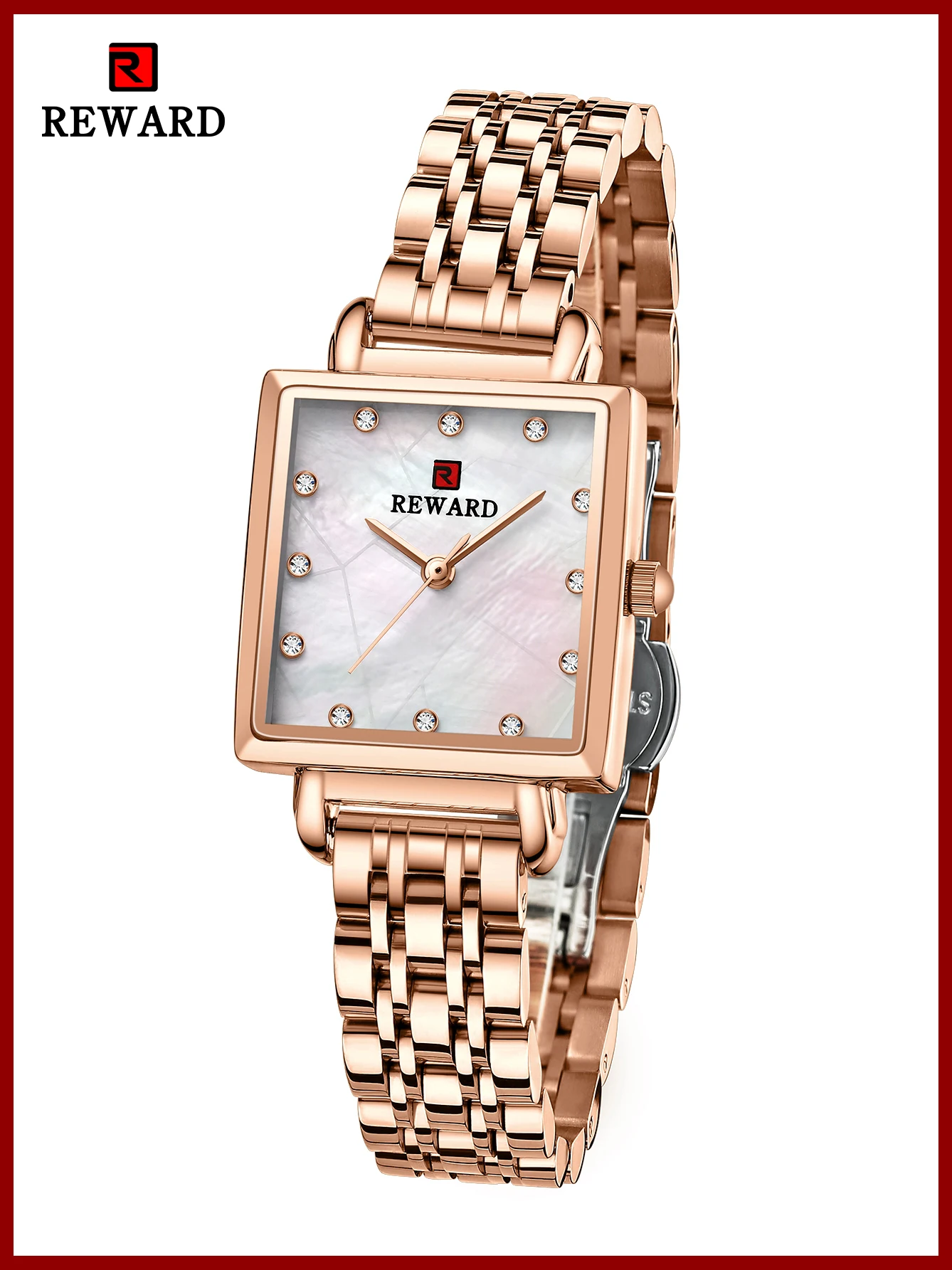 New 2022 REWARD Quartz Watch for Women Fashion Casual High Quality Wrist Watch Stainless Steel Wristwatches Gift for Wife
New 2022 REWARD Quartz Watch for Women Fashion Casual High Quality Wrist Watch Stainless Steel Wristwatches Gift for Wife