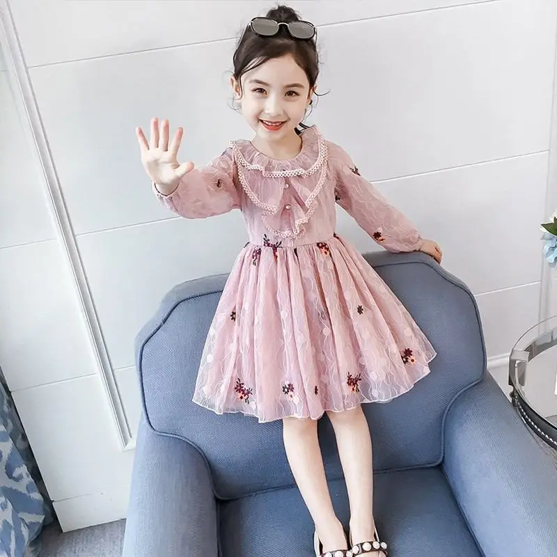 2021 New Spring Summer Teenage Girls Lace Embroidery Tutu Princess Dress Kids Dresses For Girls Baby Girl Clothes Vestidos T94
2021 New Spring Summer Teenage Girls Lace Embroidery Tutu Princess Dress Kids Dresses For Girls Baby Girl Clothes Vestidos T94