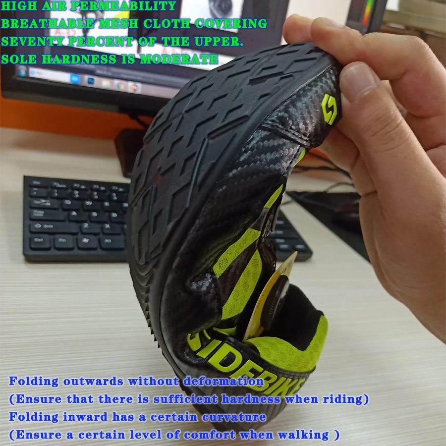 SIDEBIKE Cycling Bicycle Sneaker Breathable Professional Shoes man Outdoor Sport Road Bike Shoes Non-Slip No-Lock Shoes
SIDEBIKE Cycling Bicycle Sneaker Breathable Professional Shoes man Outdoor Sport Road Bike Shoes Non-Slip No-Lock Shoes