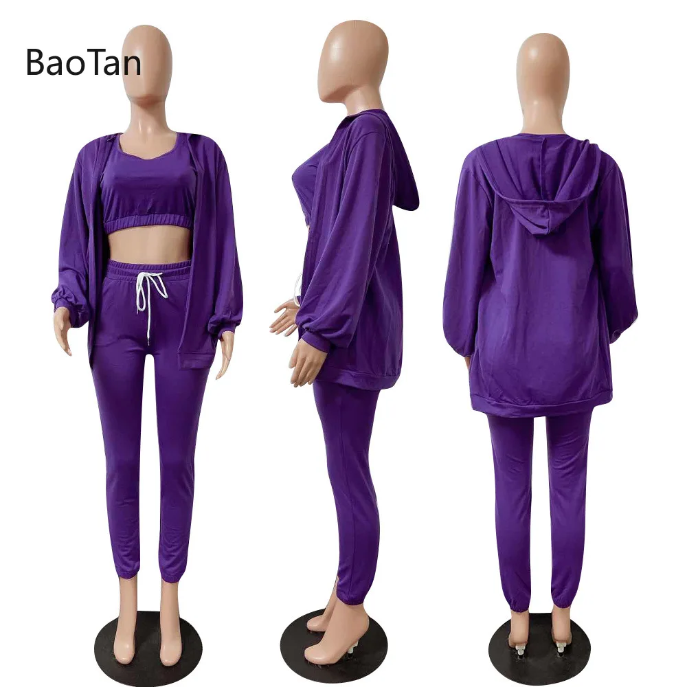 Outfits for Women Casual Three Pieces Sets for Women Sexy Spring/Autumn Hooded Elastic Waist Solid
Outfits for Women Casual Three Pieces Sets for Women Sexy Spring/Autumn Hooded Elastic Waist Solid