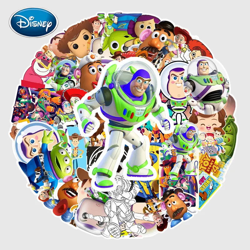 Наклейки с героями мультфильмов «История игрушек», 53 шт. 
Наклейки с героями мультфильмов «История игрушек», 53 шт.