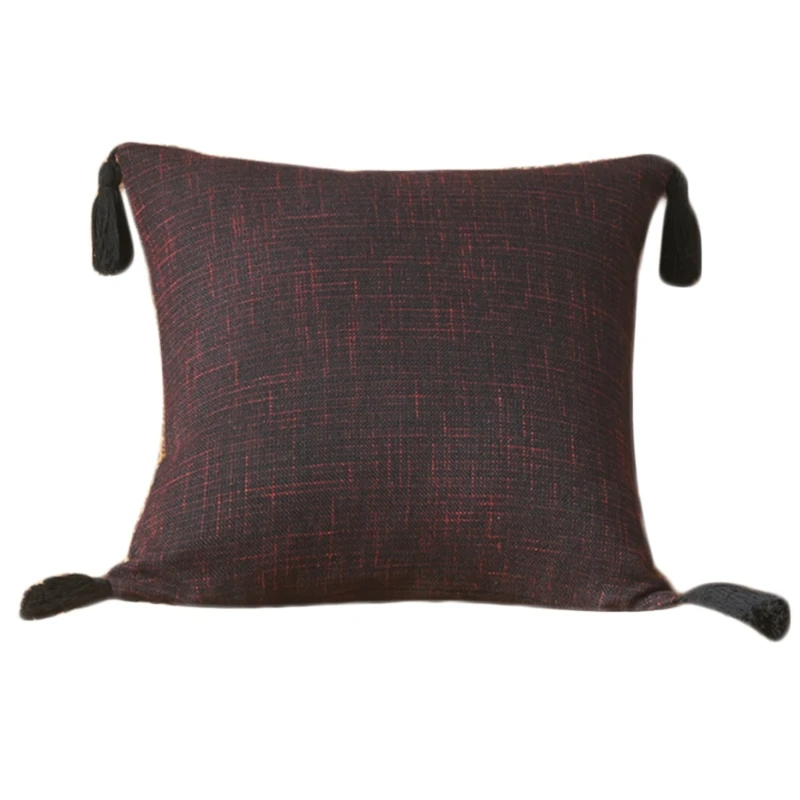 Solid Color Cotton Linen Tassel Cushion Pillow Cover Handmade Throw Pillow Covers Home Decor Backrest Cushion Case Pillowcase 
Solid Color Cotton Linen Tassel Cushion Pillow Cover Handmade Throw Pillow Covers Home Decor Backrest Cushion Case Pillowcase