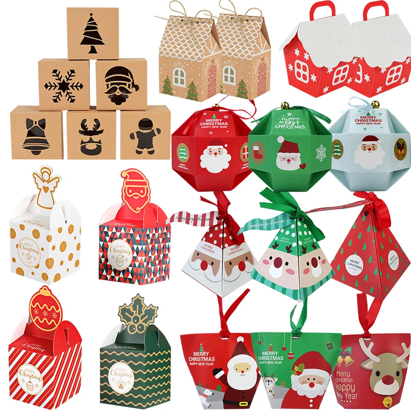 5pcs Kraft Paper Candy Box Santa Claus Deer Snowflake Xmas Tree Gift Boxes Christmas Decoration For Home Party New Year Supplies
5pcs Kraft Paper Candy Box Santa Claus Deer Snowflake Xmas Tree Gift Boxes Christmas Decoration For Home Party New Year Supplies