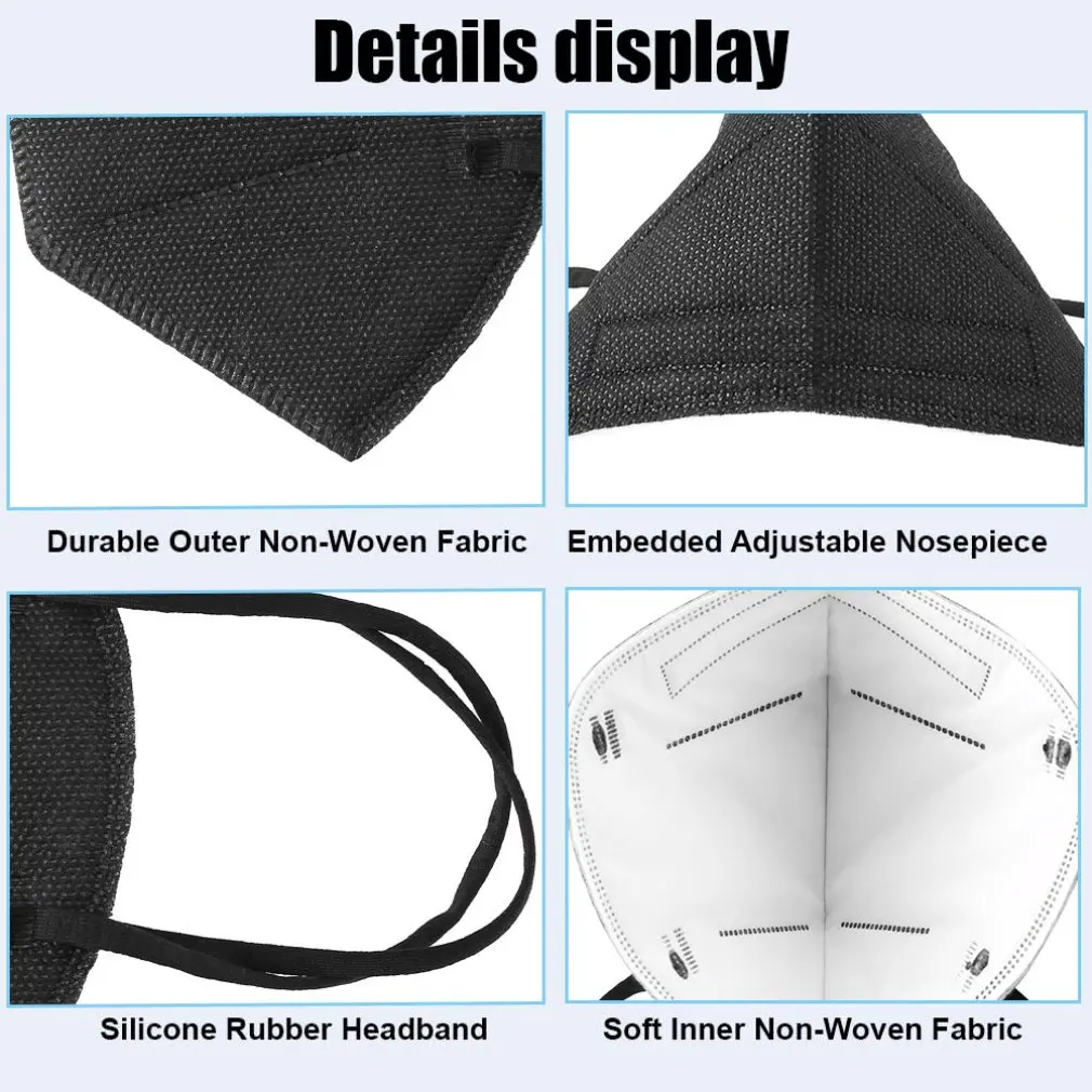 Disposable CE FFP2 Protective Safety Mask Anti Bacteria Dustproof Face Mask Non-woven Breathable Mouth Face Cover Health Care
Disposable CE FFP2 Protective Safety Mask Anti Bacteria Dustproof Face Mask Non-woven Breathable Mouth Face Cover Health Care