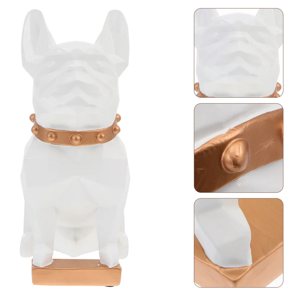 1Pc Lovely Resin Dog Figurine Creative Craft Dog Statue Home Desktop Ornament 
1Pc Lovely Resin Dog Figurine Creative Craft Dog Statue Home Desktop Ornament