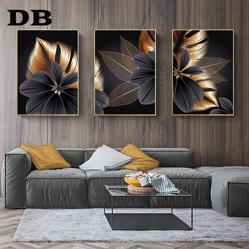 Black Golden Plant Leaf Canvas Poster Print Modern Home Decor Abstract Wall Art Painting Nordic Living Room Decoration Picture
Black Golden Plant Leaf Canvas Poster Print Modern Home Decor Abstract Wall Art Painting Nordic Living Room Decoration Picture