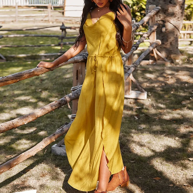Spring and Summer Mid-Length High Waist V-Neck Temperament Sexy Jumpsuit Fashion Solid Color Loose Jumpsuit
Spring and Summer Mid-Length High Waist V-Neck Temperament Sexy Jumpsuit Fashion Solid Color Loose Jumpsuit