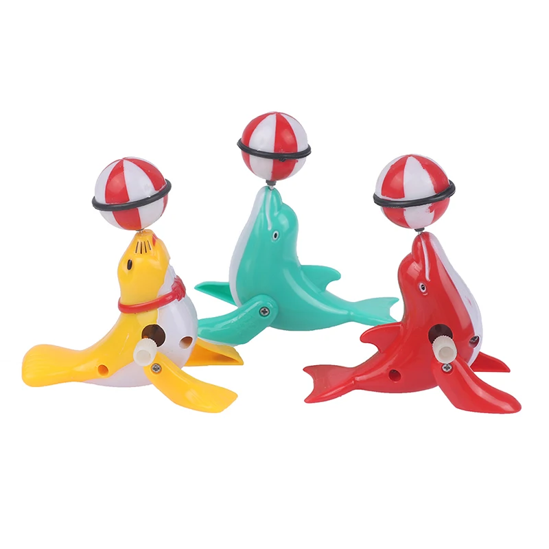1PC Cute Clockwork Chain Cartoon Dolphin Sea Lion Wind-up Kids Educational Toys for Children Plastic Model Funny Games Toy
1PC Cute Clockwork Chain Cartoon Dolphin Sea Lion Wind-up Kids Educational Toys for Children Plastic Model Funny Games Toy