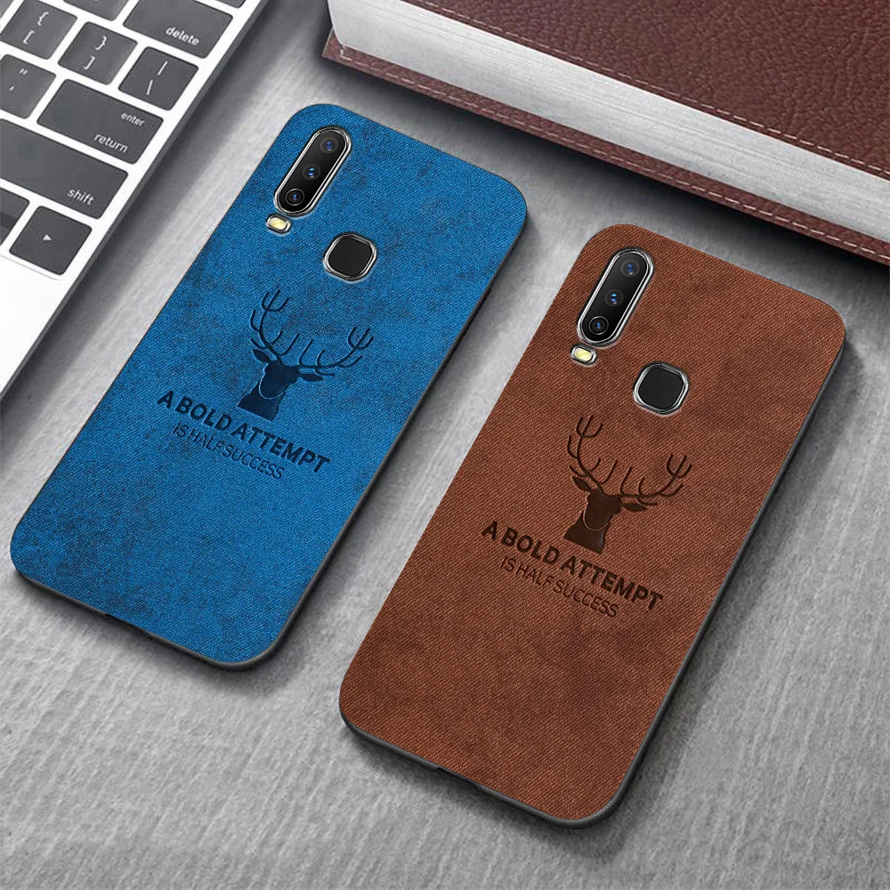 For Vivo Y17 Y15 Y12 Y50 Fabric Deer Cloth Case For Vivo Y93 Y91 Y85 Y83 Y69 Y3 X23 X27 X30 X50 Pro Z6 Z5X Shockproof Back Cover
For Vivo Y17 Y15 Y12 Y50 Fabric Deer Cloth Case For Vivo Y93 Y91 Y85 Y83 Y69 Y3 X23 X27 X30 X50 Pro Z6 Z5X Shockproof Back Cover
