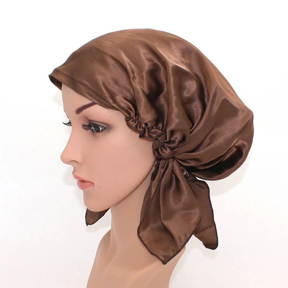 100% Silk Sleep Night Cap Head Wrap Cover Bonnet For Hair Women Beauty Women Solid Color Head Wrap Brimmed Nightcap Night Hat
100% Silk Sleep Night Cap Head Wrap Cover Bonnet For Hair Women Beauty Women Solid Color Head Wrap Brimmed Nightcap Night Hat