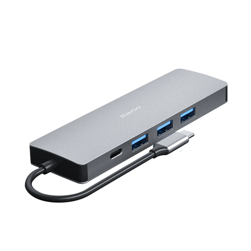 LLANO 5 in 1 USB HUB Adapter USB C to USB 3.0 HDMI-Compatible Dock for MacBook Pro Nintendo Switch USB-C Type C 3.0 Splitter
LLANO 5 in 1 USB HUB Adapter USB C to USB 3.0 HDMI-Compatible Dock for MacBook Pro Nintendo Switch USB-C Type C 3.0 Splitter