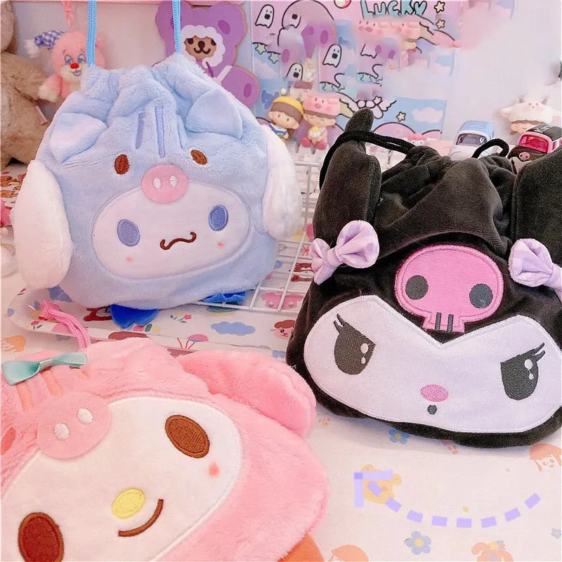 Kawaii Hellow Kittys Cinnamoroll My Melody плюшевые игрушки Kawaii Мягкая кукла мультфильм шнурок кошелек аниме периферийный подарок игрушка
Kawaii Hellow Kittys Cinnamoroll My Melody плюшевые игрушки Kawaii Мягкая кукла мультфильм шнурок кошелек аниме периферийный подарок игрушка