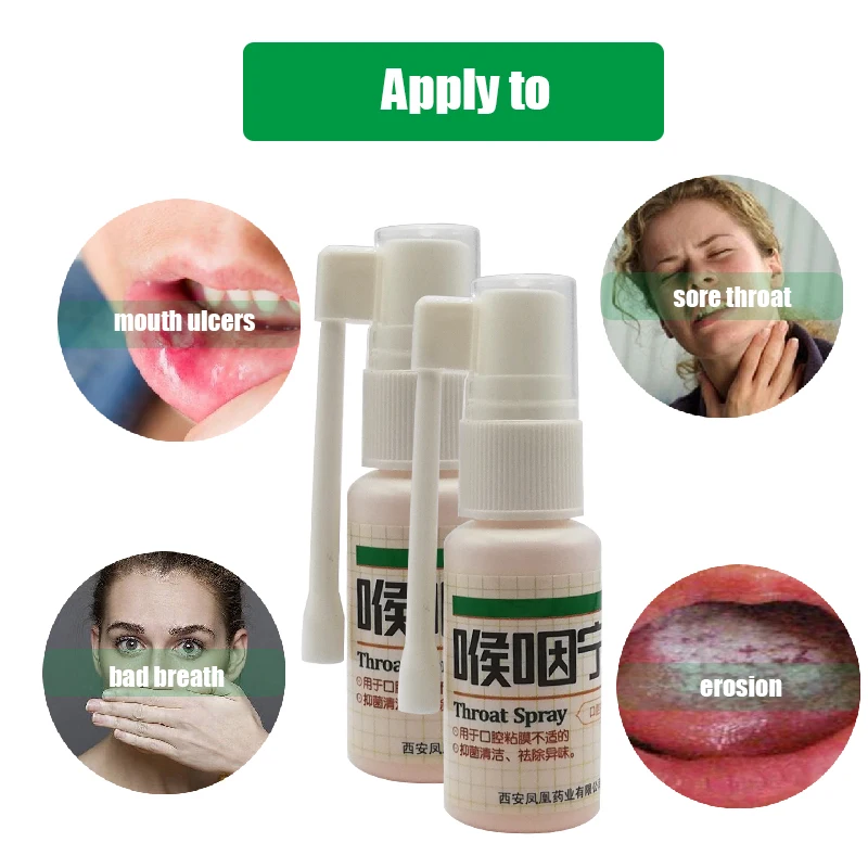 1pc Mouth Clean Oral Oral Spray Pain Relief Ulcer Pharyngitis Halitosis Sore Throat Cool Fresh Spray Health Care
1pc Mouth Clean Oral Oral Spray Pain Relief Ulcer Pharyngitis Halitosis Sore Throat Cool Fresh Spray Health Care