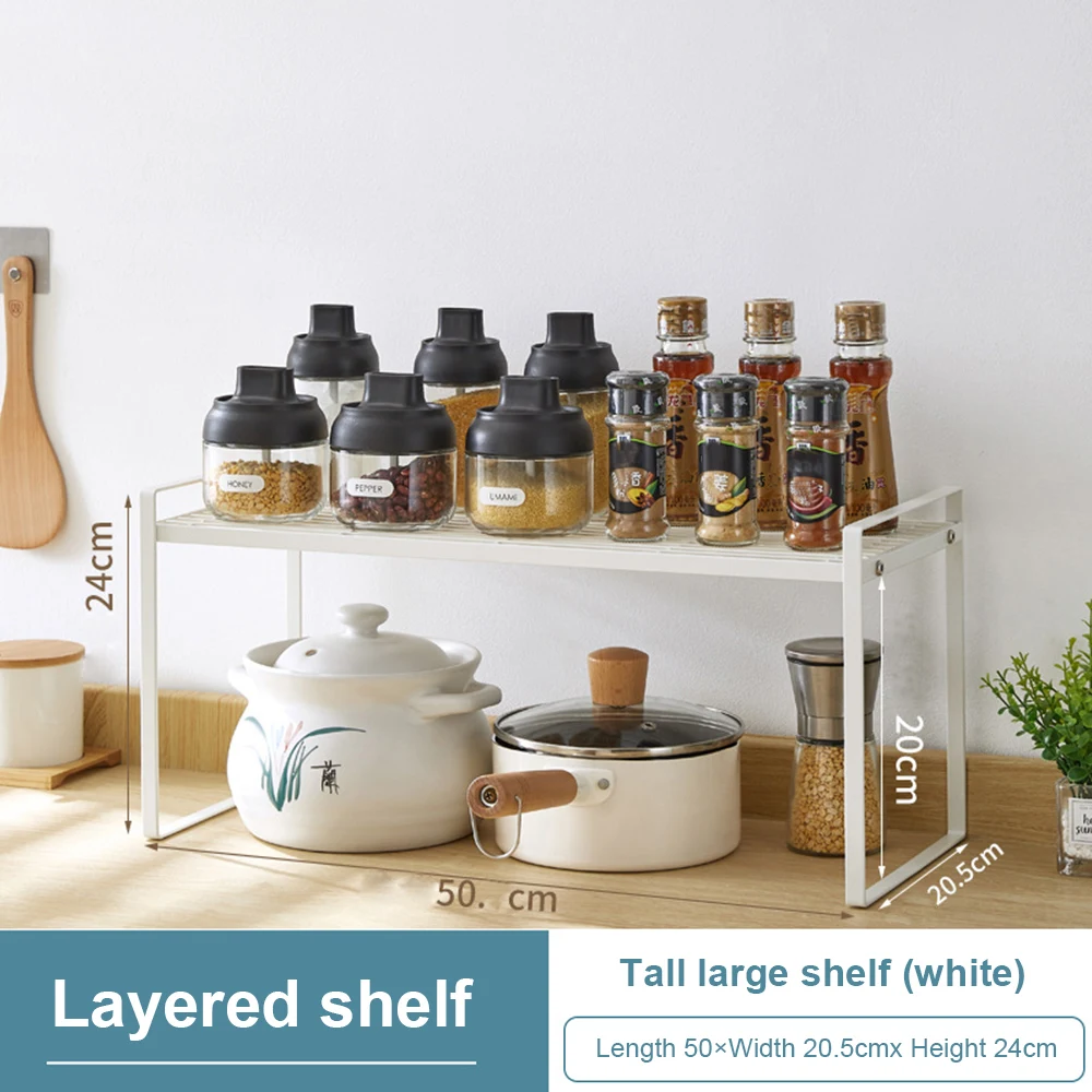 Multipurpose Storage Rack Kitchen Bedroom Counter Shelf Iron Stackable Minimalist Multifunctional Desktop Office
Multipurpose Storage Rack Kitchen Bedroom Counter Shelf Iron Stackable Minimalist Multifunctional Desktop Office