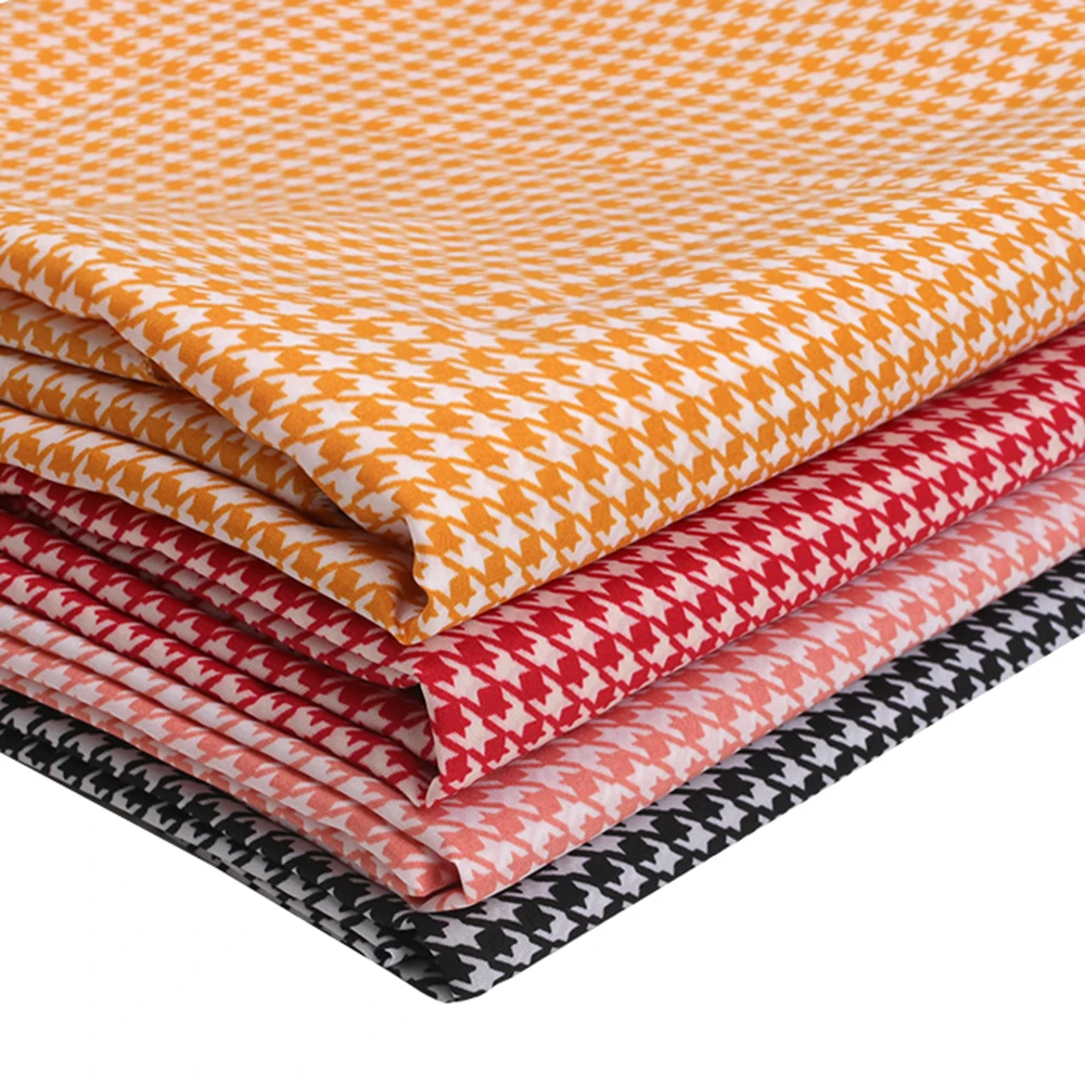 Chiffon Fabric By Half The Yard Houndstooth Printed Cloth Sheets Fabric For Sewing Dress Making DIY Crafts Supplies 45*150cm 1pc
Chiffon Fabric By Half The Yard Houndstooth Printed Cloth Sheets Fabric For Sewing Dress Making DIY Crafts Supplies 45*150cm 1pc