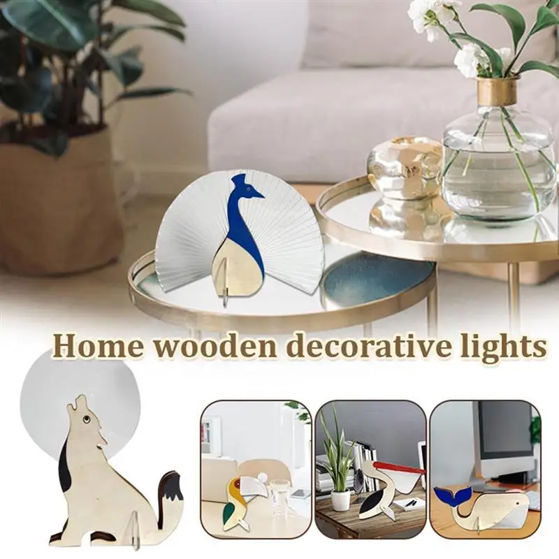 Cute Wooden Bird Night Light Lantern for Children's Room Transparent Acrylic LED Lamp Wooden LED Light for Home Decoration
Cute Wooden Bird Night Light Lantern for Children's Room Transparent Acrylic LED Lamp Wooden LED Light for Home Decoration