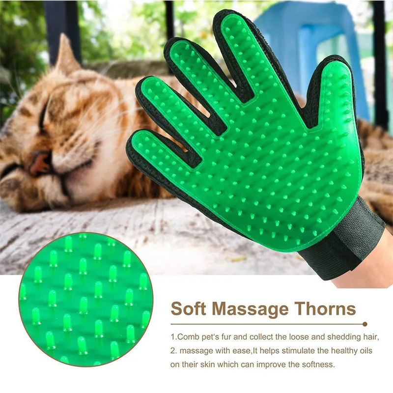 New Pet Brush Glove Comb Cats Grooming Pet Shedding Salon Gloves Comb Hand Shaped Glove Pet Clean Comb For Dogs and Cats
New Pet Brush Glove Comb Cats Grooming Pet Shedding Salon Gloves Comb Hand Shaped Glove Pet Clean Comb For Dogs and Cats