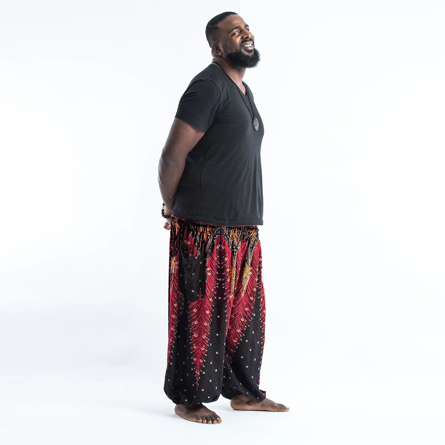 Fashion Bohemian Loose Pant Printed Baggy Knickerbockers Exercise Yoga Pants for Men and Women Plus-size
Fashion Bohemian Loose Pant Printed Baggy Knickerbockers Exercise Yoga Pants for Men and Women Plus-size