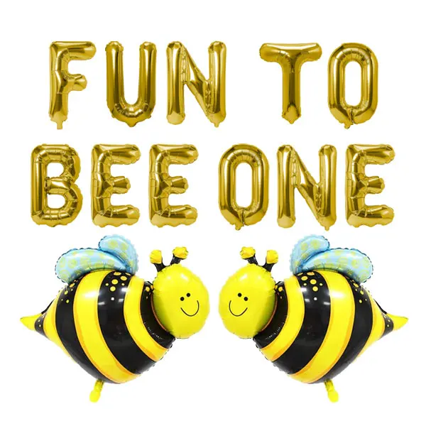 Set of 3 Fun to Bee One Balloons Fun to Bee One Banner Happy Bee Day Decoration Bumble Bee First Birthday Decor Bumble Bee Party
Set of 3 Fun to Bee One Balloons Fun to Bee One Banner Happy Bee Day Decoration Bumble Bee First Birthday Decor Bumble Bee Party