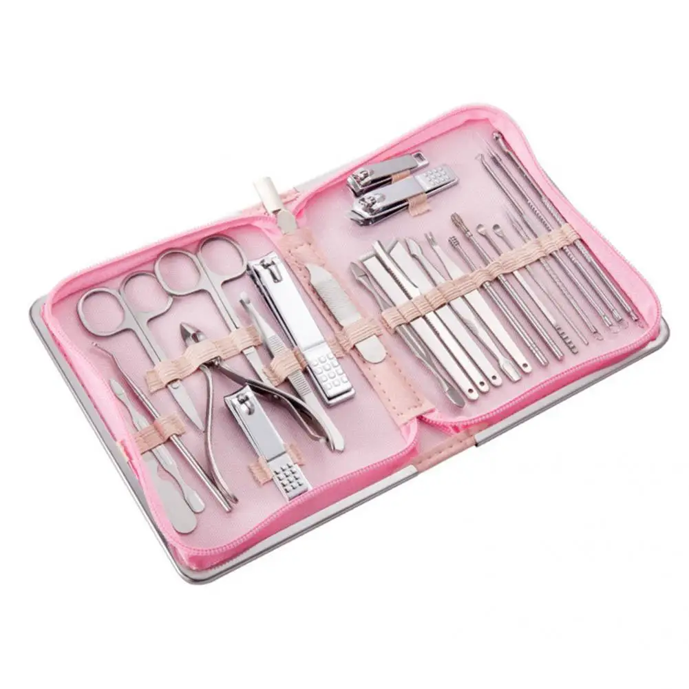 26Pcs/Set Pedicure Kit Waterproof Sturdy Fingernail Nail Scissors Clipper Kit for Unisex Nail Clippers Set Manicure Kit
26Pcs/Set Pedicure Kit Waterproof Sturdy Fingernail Nail Scissors Clipper Kit for Unisex Nail Clippers Set Manicure Kit