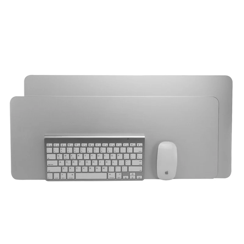 Metal Aluminum Mouse pad Mat Hard Smooth Leather Thin Mousead Double Side Waterproof Gamer Computer Mouse Mat For Office Home
Metal Aluminum Mouse pad Mat Hard Smooth Leather Thin Mousead Double Side Waterproof Gamer Computer Mouse Mat For Office Home