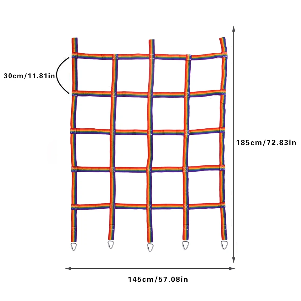 Outdoor Children Climbing Net Physical Child Step Hanging Playground Net Ladder Climbing Training Swing For Daily Sports
Outdoor Children Climbing Net Physical Child Step Hanging Playground Net Ladder Climbing Training Swing For Daily Sports