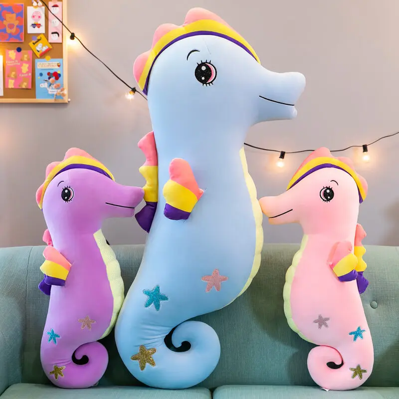 70-110cm Lovely Hippocampus Plush Toy Kawaii Hippocampus Doll Soft Stuffed Sea Horse Animal Pillow Christmas Gifts for Girls 
70-110cm Lovely Hippocampus Plush Toy Kawaii Hippocampus Doll Soft Stuffed Sea Horse Animal Pillow Christmas Gifts for Girls
