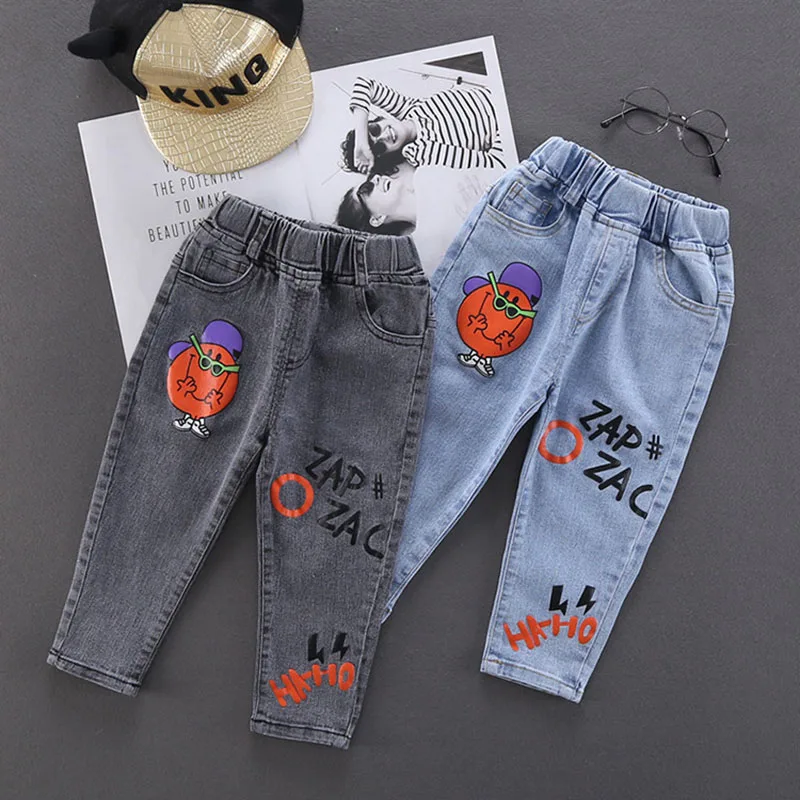 Autumn Spring Baby Boys Girls Jeans Pants Kids Clothes Cotton Casual Children Trousers Denim 3-8 Years Blue Gray
Autumn Spring Baby Boys Girls Jeans Pants Kids Clothes Cotton Casual Children Trousers Denim 3-8 Years Blue Gray