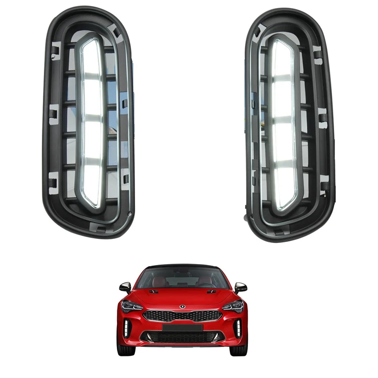 LED Daytime Running Light Driving Fog Lamp DRL DayLight For Kia Stinger 2018 2019 2020
LED Daytime Running Light Driving Fog Lamp DRL DayLight For Kia Stinger 2018 2019 2020