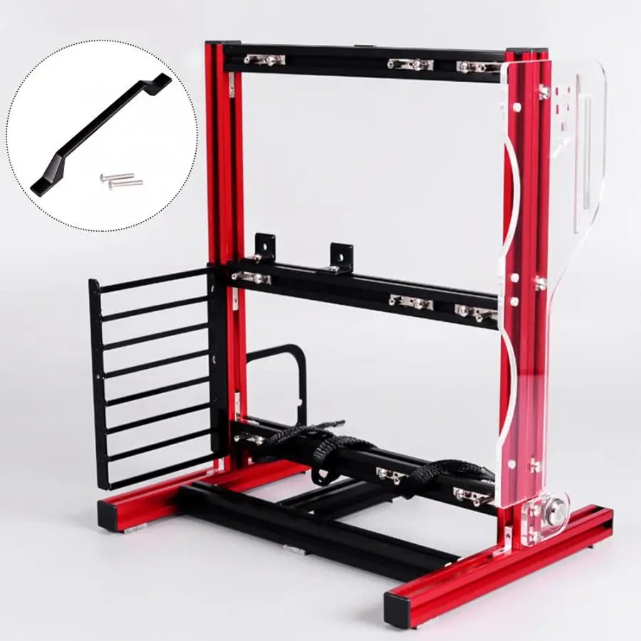 For ATX/M-ATX/ ITX PC Case Open Chassis Vertical Overclocking Test Platform Rack + Handle Personalized Computer Cases | Компьютеры и