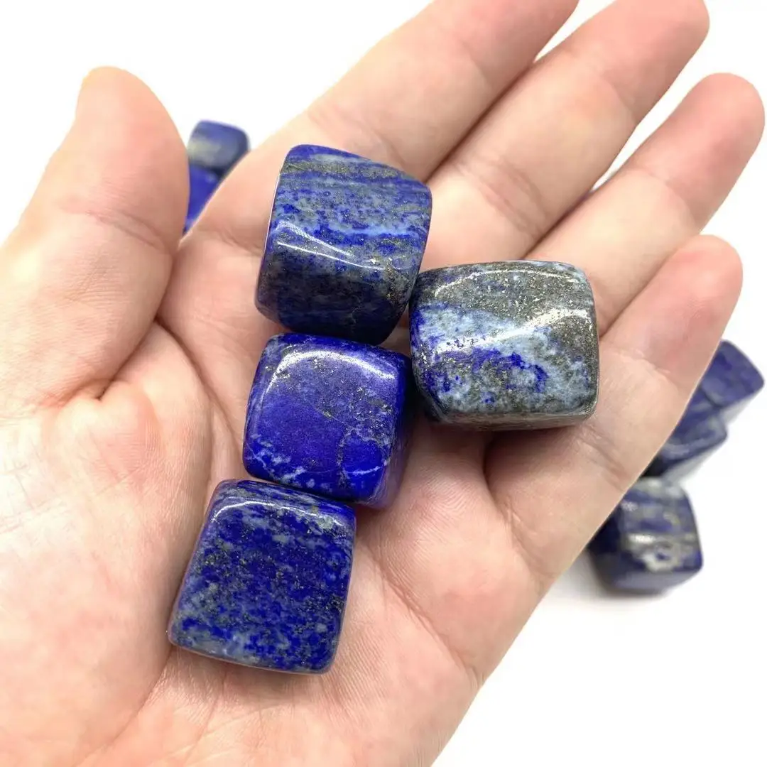 4pc 15mm-20mm Natural Polishing Stone Lapis Lazuli Cubes Crystal Tumbled for Sale
4pc 15mm-20mm Natural Polishing Stone Lapis Lazuli Cubes Crystal Tumbled for Sale