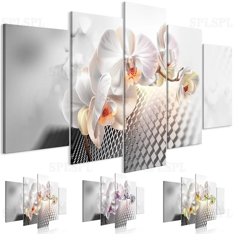 Abstract Wall Art Colorful Flora Canvas Painting HD Print 5 Pieces Flowers Posters and Prints Modular Pictures for Living Room
Abstract Wall Art Colorful Flora Canvas Painting HD Print 5 Pieces Flowers Posters and Prints Modular Pictures for Living Room