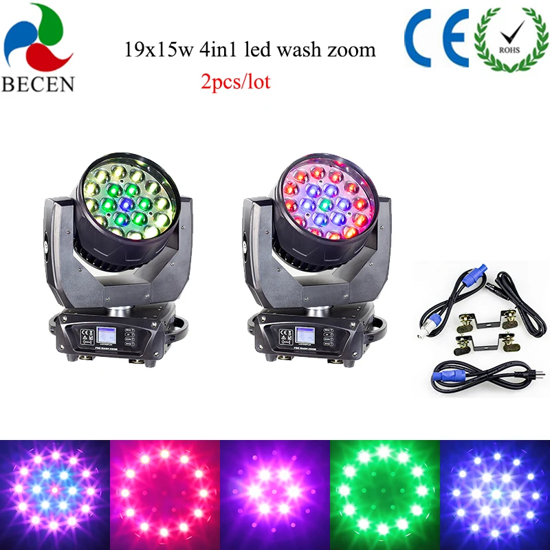 No Duty Lyre Wash Zoom 2Pcs Aura 19X15W Led Moving Head RGBW 4In1 Beam Dmx 512 DJ Party Lights For Disco Stage Effect Equipment
No Duty Lyre Wash Zoom 2Pcs Aura 19X15W Led Moving Head RGBW 4In1 Beam Dmx 512 DJ Party Lights For Disco Stage Effect Equipment