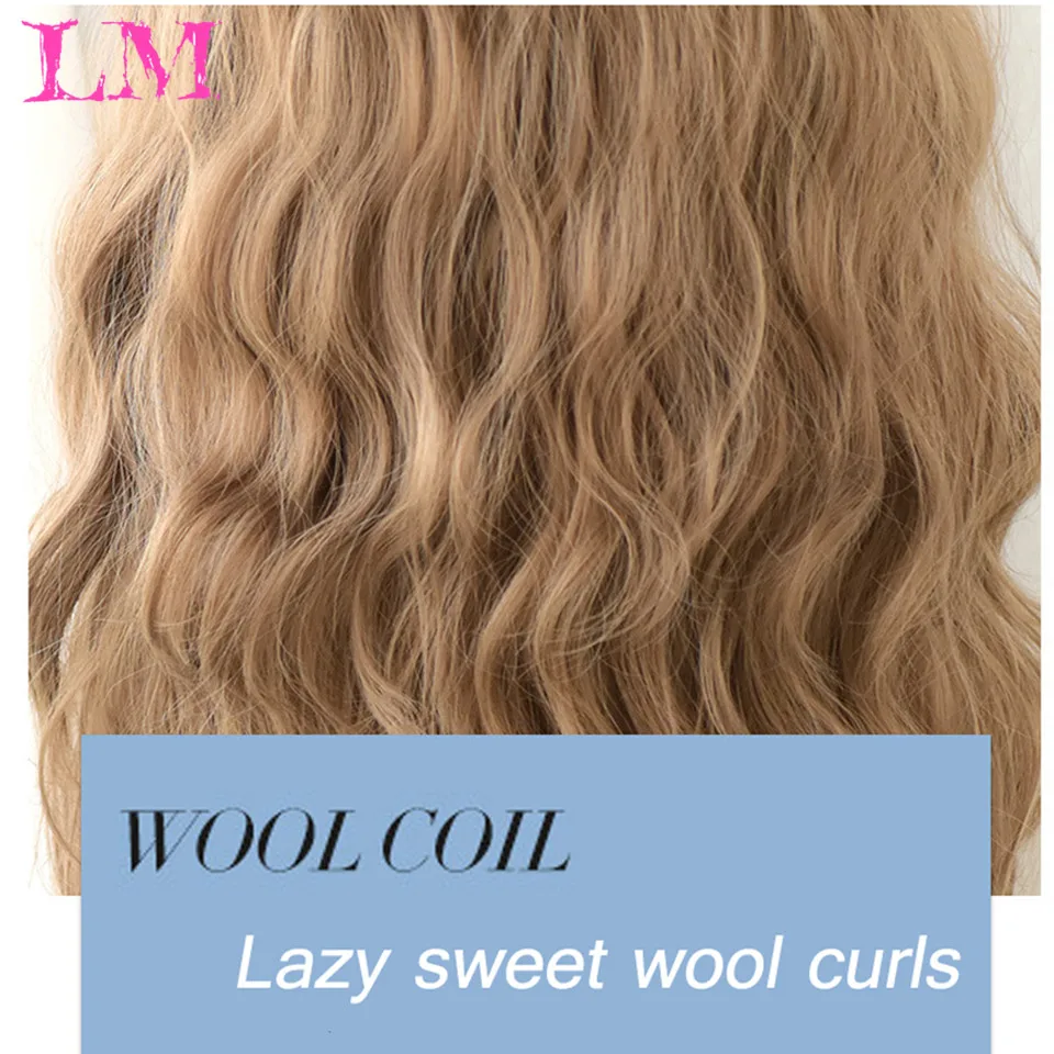 LiangMo Dark Brown Wave Wigs Long Synthetic Wavy Natural Hair Temperature Wigs For Black/White Women Daily Cosplay Wigs
LiangMo Dark Brown Wave Wigs Long Synthetic Wavy Natural Hair Temperature Wigs For Black/White Women Daily Cosplay Wigs