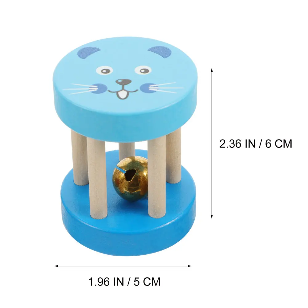 4pcs Wooden Cartoon Rattle Orff Musical Instrument Creative Educational Rattle 
4pcs Wooden Cartoon Rattle Orff Musical Instrument Creative Educational Rattle