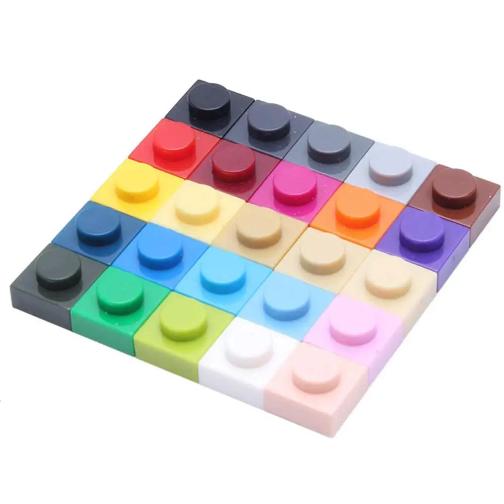 EKIND 500 Pieces 1x1 Flat Shapes Classic Building Bricks Set - Regular Colors - Compatible with All Major Brands
EKIND 500 Pieces 1x1 Flat Shapes Classic Building Bricks Set - Regular Colors - Compatible with All Major Brands