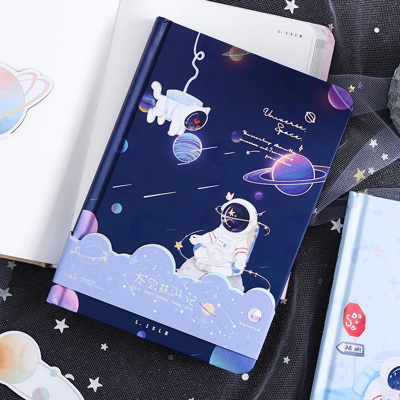"Space Travel" Hard Cover Journal Diary Cute Notebook Kids Student Notepad Study Planner Memo
"Space Travel" Hard Cover Journal Diary Cute Notebook Kids Student Notepad Study Planner Memo