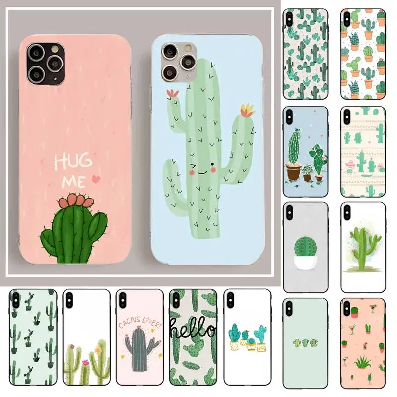 YNDFCNB Cartoon Cactus Phone Case for iPhone 11 12 pro XS MAX 8 7 6 6S Plus X 5S SE 2020 XR case
YNDFCNB Cartoon Cactus Phone Case for iPhone 11 12 pro XS MAX 8 7 6 6S Plus X 5S SE 2020 XR case