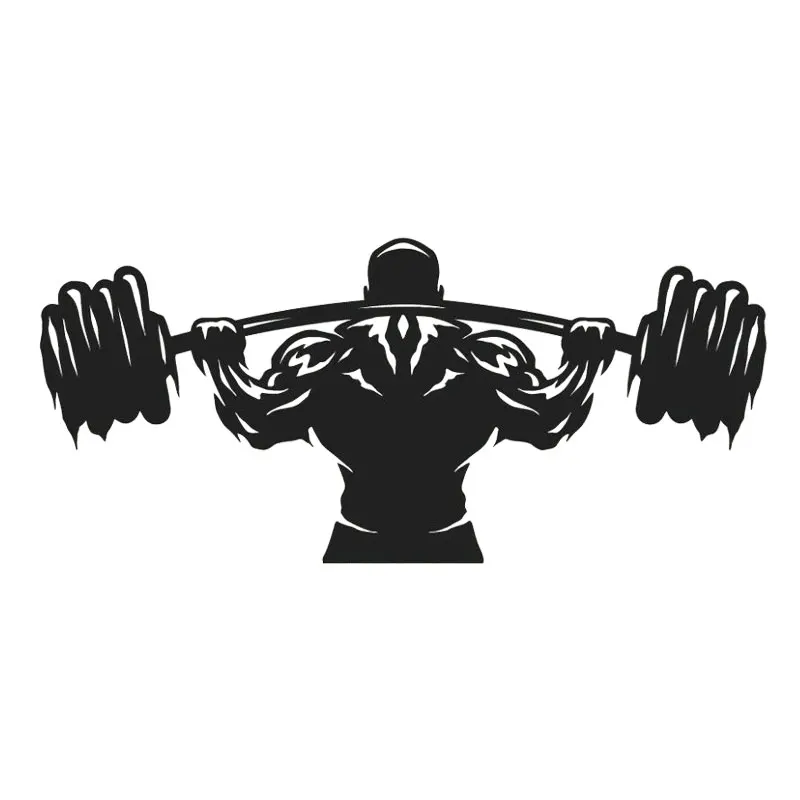 18*8cm Strong weightlifter Car Sticker Motorcycle Bumper Trunk Laptop Window Decals Vinyl Car Styling Decoration
18*8cm Strong weightlifter Car Sticker Motorcycle Bumper Trunk Laptop Window Decals Vinyl Car Styling Decoration