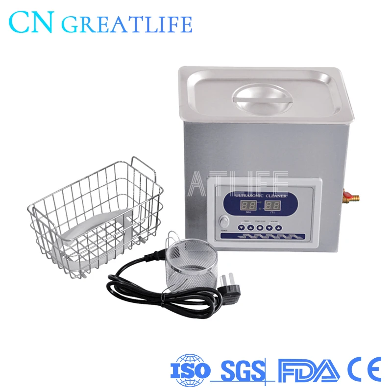 Food Grade 304 Stainless Steel 5l Digital Ultrasonic Tooth Jewelry Cleaner Other Dental Ultrasonic Cleaners Machine
Food Grade 304 Stainless Steel 5l Digital Ultrasonic Tooth Jewelry Cleaner Other Dental Ultrasonic Cleaners Machine