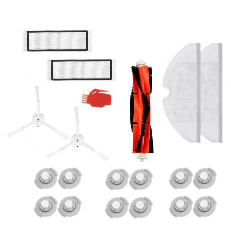 Запчасти для пылесоса Xiaomi Roborock S50 S51 S55 S5 S6, фильтр НЕРА, основная и боковая щетки
Запчасти для пылесоса Xiaomi Roborock S50 S51 S55 S5 S6, фильтр НЕРА, основная и боковая щетки