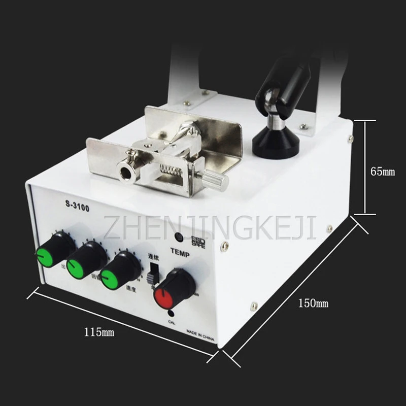 Fully Automatic Foot Pedal Thermostat Soldering Machine 220V/60W Small Spot Welding Machine Constant Temperature Solder Gun Tool
Fully Automatic Foot Pedal Thermostat Soldering Machine 220V/60W Small Spot Welding Machine Constant Temperature Solder Gun Tool
