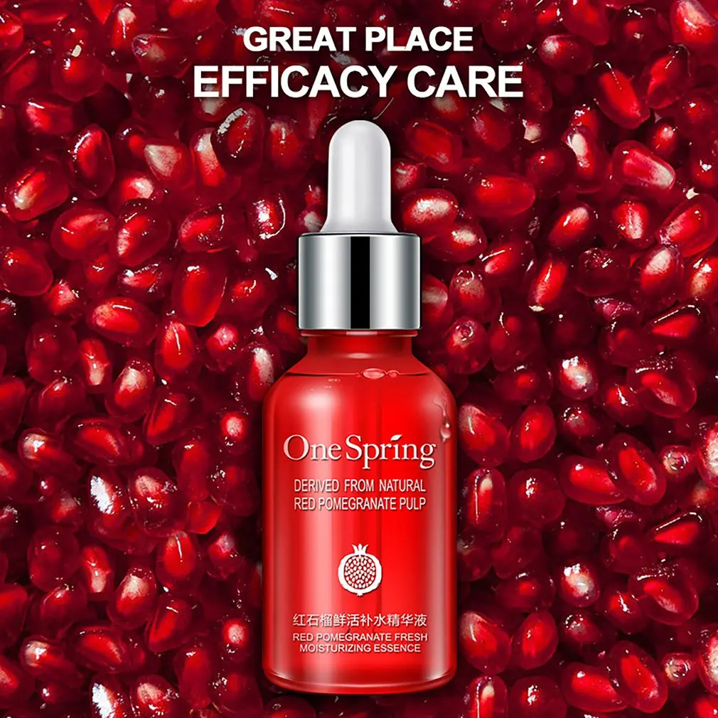15ml Red pomegranate Facial Essence Mildy Wash Toner Moisturizing Shrink Pore Anti Wrinkles Nature Essence Liquid New
15ml Red pomegranate Facial Essence Mildy Wash Toner Moisturizing Shrink Pore Anti Wrinkles Nature Essence Liquid New