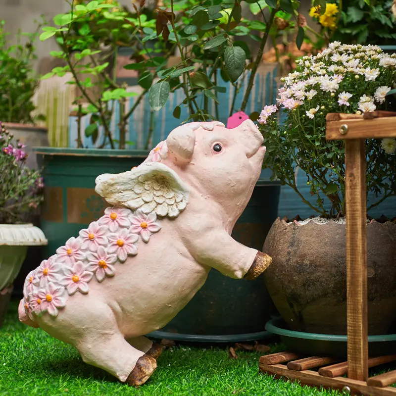 GY Creative Courtyard Personalized Pig Large Flower Pot Garden Succulent Flower Decoration Ornaments Balcony Ornament
GY Creative Courtyard Personalized Pig Large Flower Pot Garden Succulent Flower Decoration Ornaments Balcony Ornament