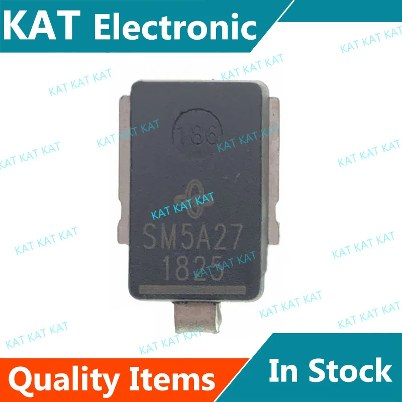 5PCS/Lot SM5A27HE3/2D SM5A27 SM5A27HE3 DO-218AB Surface Mount Automotive Transient Voltage Suppressors
5PCS/Lot SM5A27HE3/2D SM5A27 SM5A27HE3 DO-218AB Surface Mount Automotive Transient Voltage Suppressors