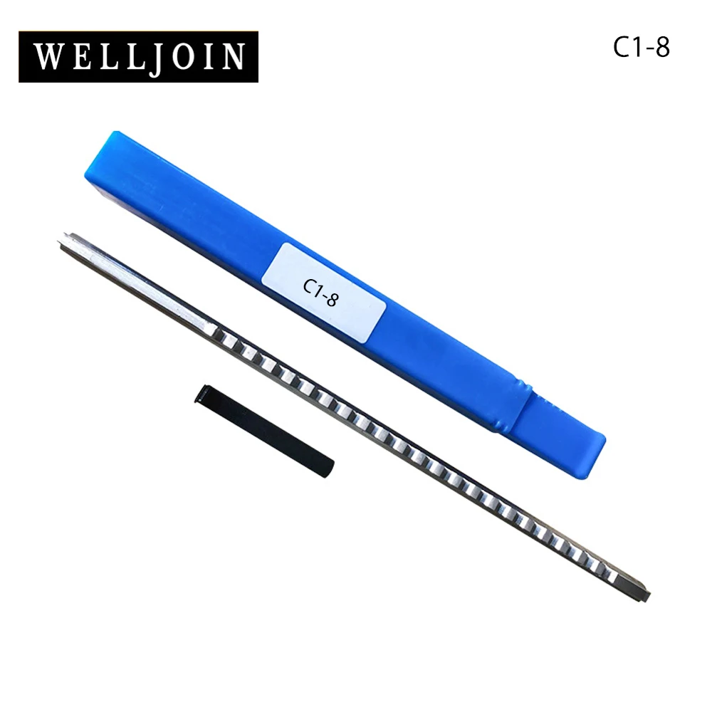 Keyway Broach 8mm C Push Type Metric Size Broach High Speed Steel Keyway Cutting Tool for CNC Router knife
Keyway Broach 8mm C Push Type Metric Size Broach High Speed Steel Keyway Cutting Tool for CNC Router knife