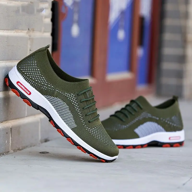 2021 New Spring Korean Men's Sports Shoes Casual Men's Shoes Flying Weave Breathable Trend Shoes
2021 New Spring Korean Men's Sports Shoes Casual Men's Shoes Flying Weave Breathable Trend Shoes