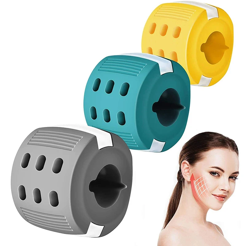 Jaw Exerciser Ball Neck Face Massage Ball Jawrsize Muscle Exerciser Chew Balls Chew Bite Breaker Training Men Women Slim Health
Jaw Exerciser Ball Neck Face Massage Ball Jawrsize Muscle Exerciser Chew Balls Chew Bite Breaker Training Men Women Slim Health