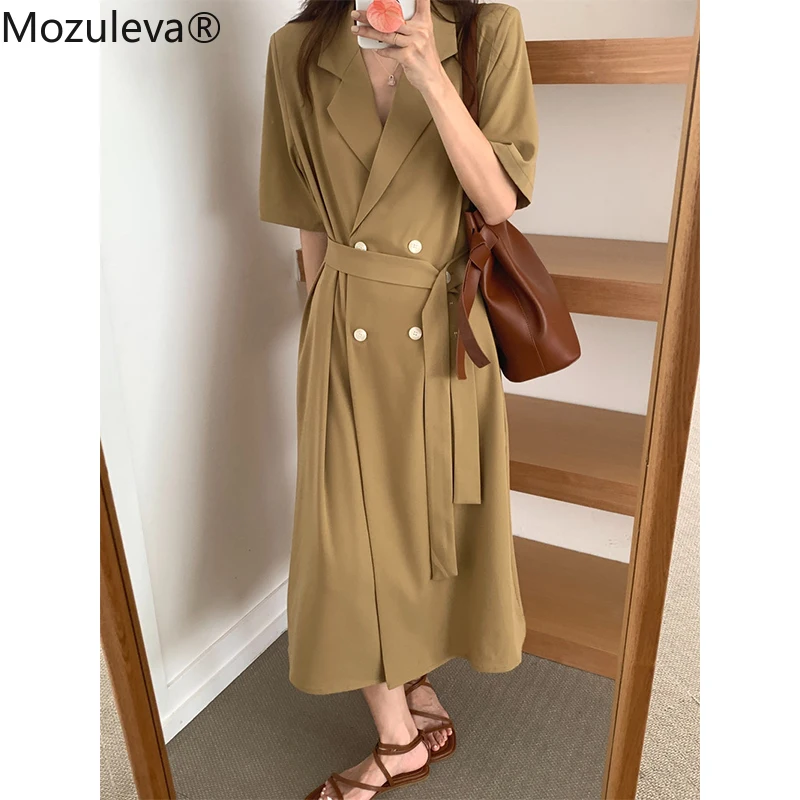 Mozuleva летнее изысканное платье, v-образный вырез на шее, платье Женский v-образный вырез с отложным воротником двубортная шить платье трапеци...
Mozuleva летнее изысканное платье, v-образный вырез на шее, платье Женский v-образный вырез с отложным воротником двубортная шить платье трапеци...