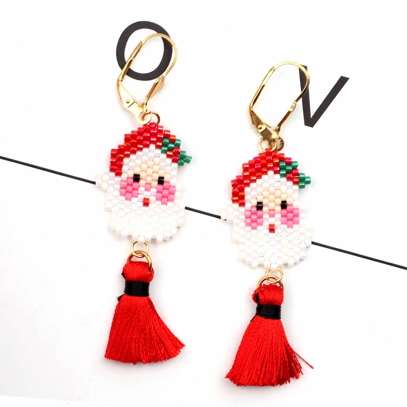 FAIRYWOO Christmas Present Red Santa Claus Earring For Women Cute Pendientes Crystals Red Pearls Earring Docona Popular Earrings
FAIRYWOO Christmas Present Red Santa Claus Earring For Women Cute Pendientes Crystals Red Pearls Earring Docona Popular Earrings